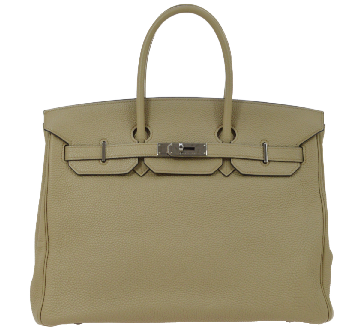 エルメス バーキン35 トゴ セージ ハンドバッグ
