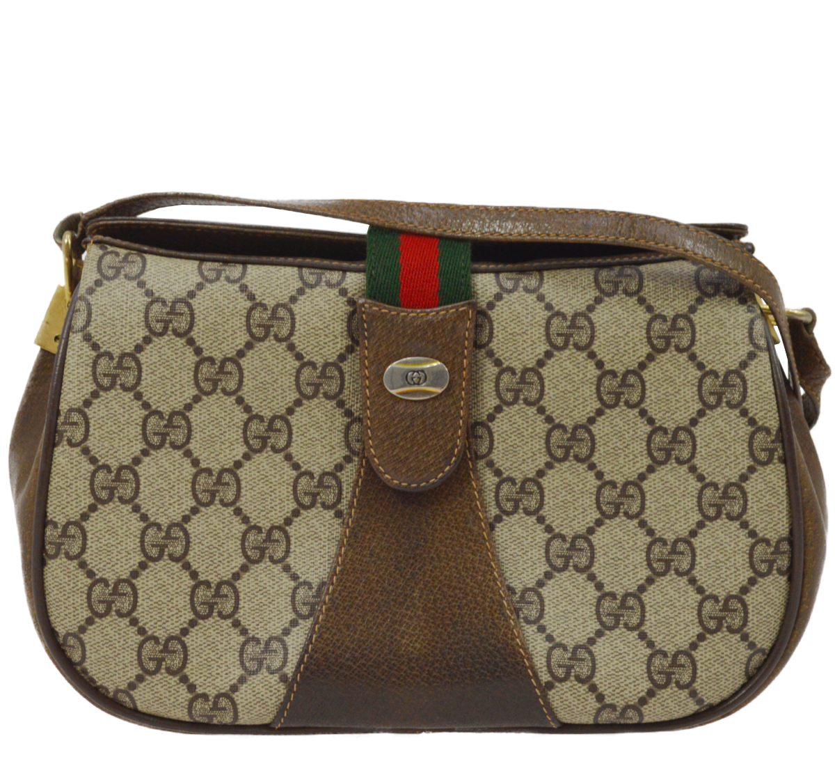 グッチ オールドグッチ シェリーライン ショルダーバッグ