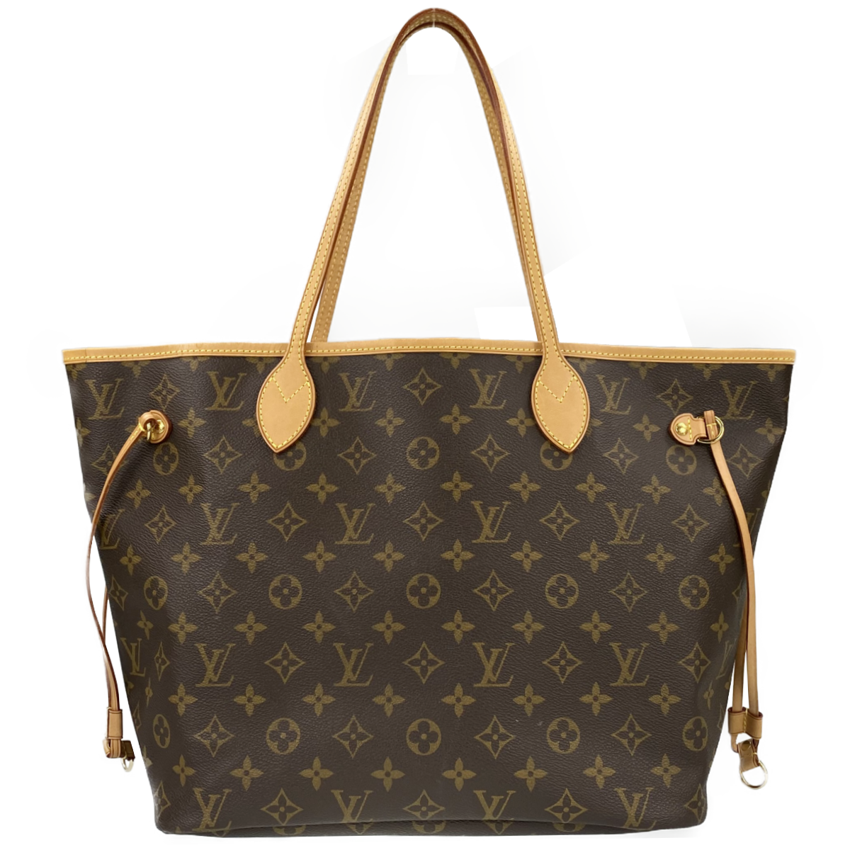 ルイ・ヴィトン モノグラム ネヴァーフルMM ブラウントートバッグ