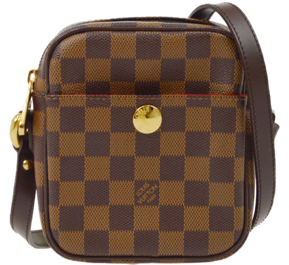 ルイ・ヴィトン ダミエ エベヌ リフト ブラウン ショルダーバッグ