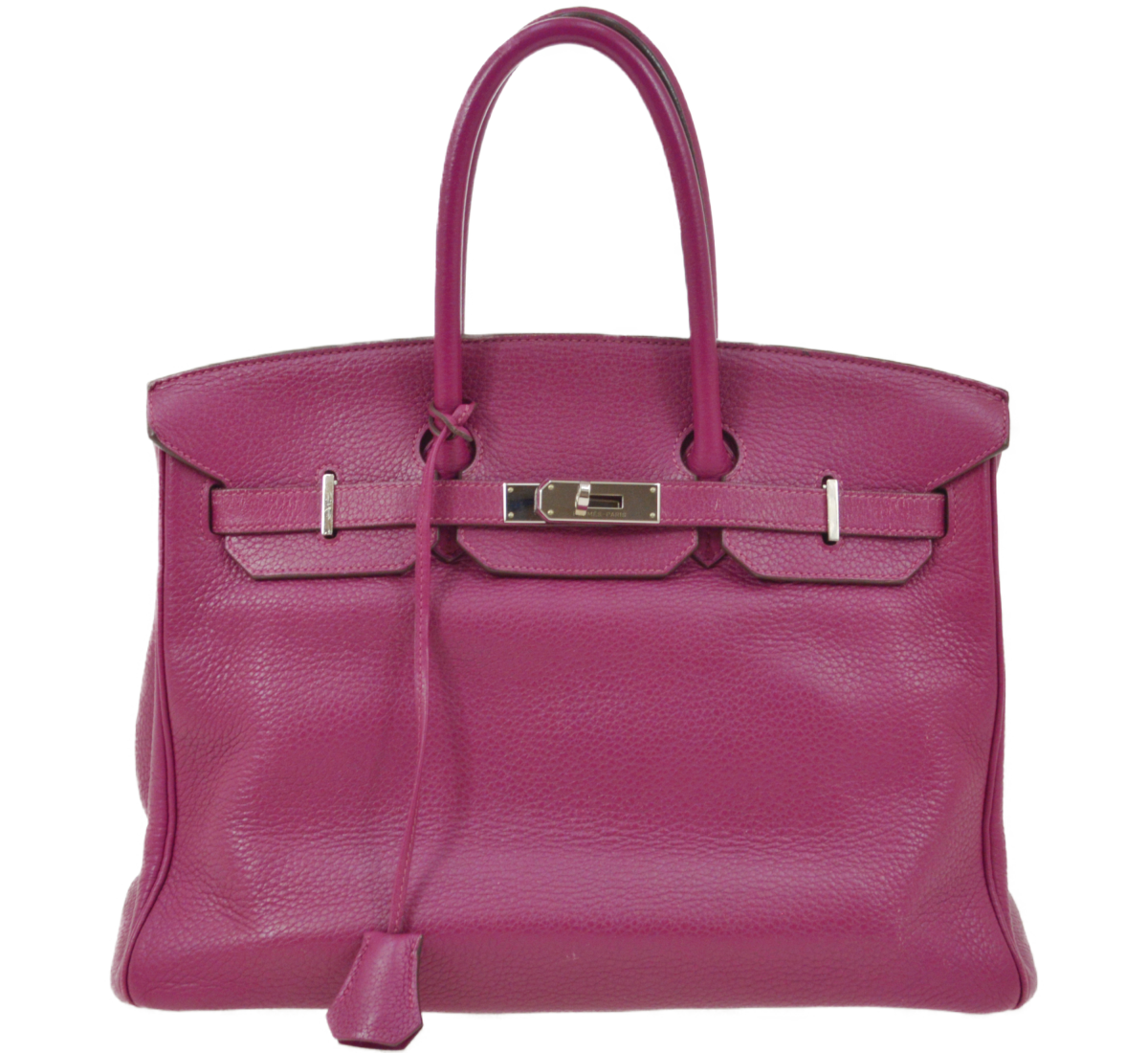 エルメス バーキン35 トリヨンクレマンス トスカ ハンドバッグ