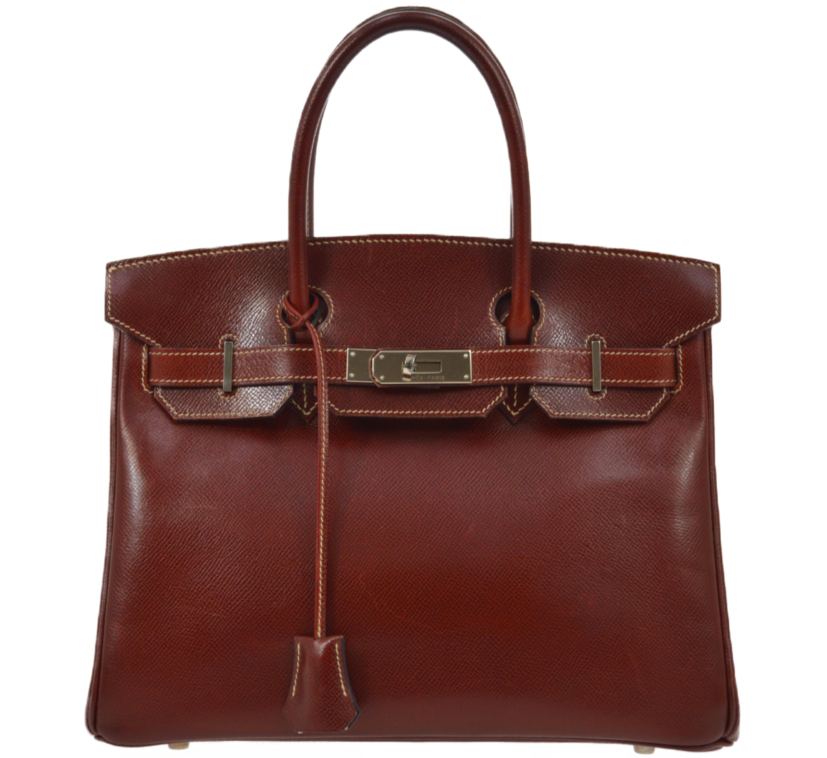 エルメス バーキン30 リセ ボルドー ハンドバッグ