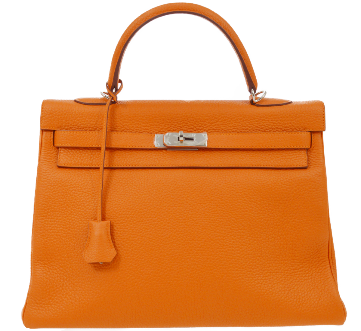 エルメス ケリー35 トゴ テールバテュー ハンドバッグ
