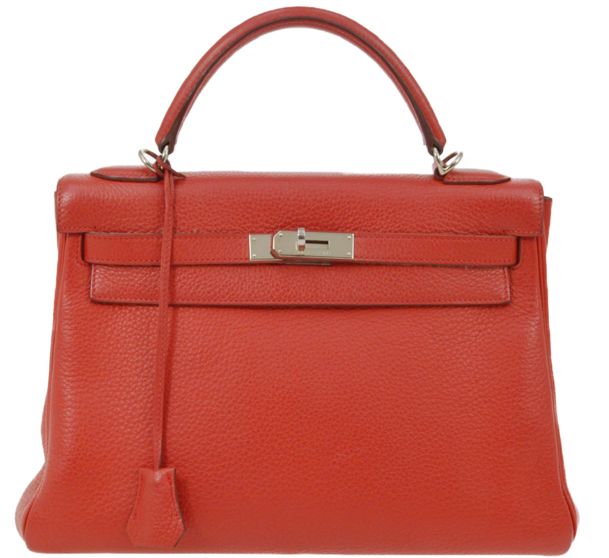 エルメス ケリー32 トリヨンクレマンス ブーゲンビリア ハンドバッグ