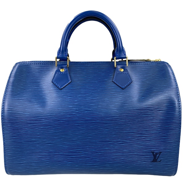 ルイ・ヴィトン エピ スピーディ35 トレドブルー ハンドバッグ