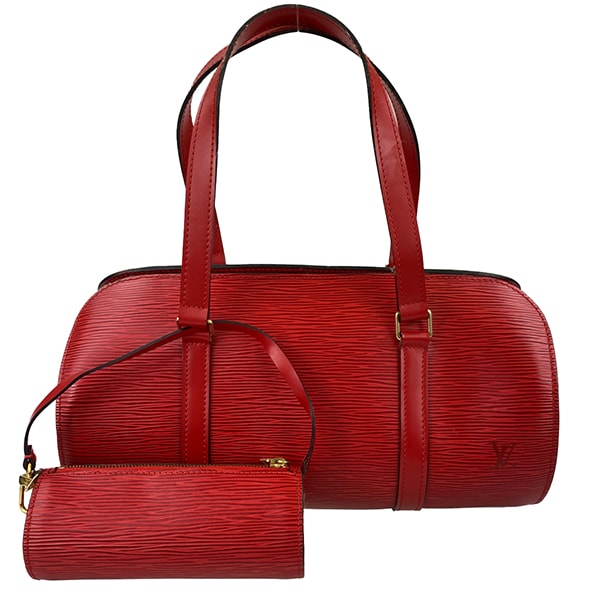 ルイ・ヴィトン エピ スフロ カスティリアンレッド ハンドバッグ