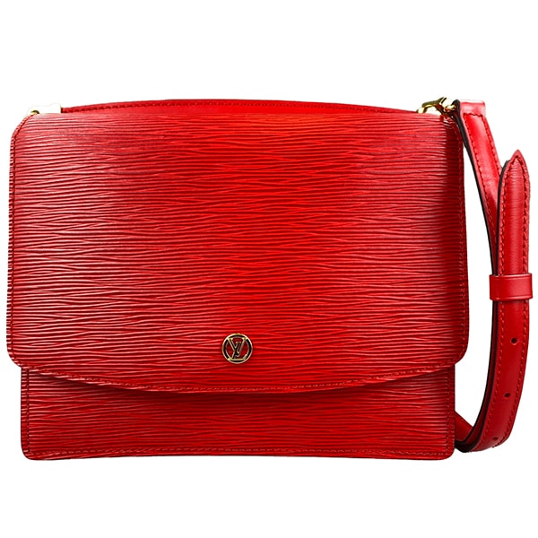 ルイ・ヴィトン エピ グルネル カスティリアンレッド ショルダーバッグ