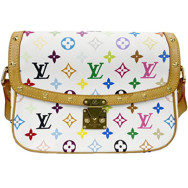 ルイ・ヴィトン モノグラム マルチカラー ソローニュ ブロン ショルダーバッグ