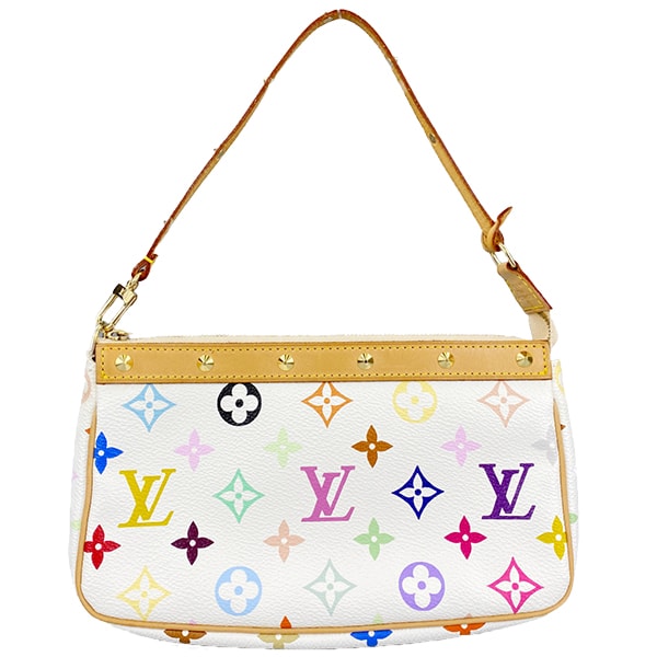 ルイ・ヴィトン モノグラム マルチカラー ポシェットアクセソワール ブロン ポーチ