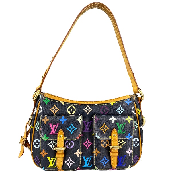 ルイ・ヴィトン モノグラム マルチカラー ロッジPM ノワール ショルダーバッグ