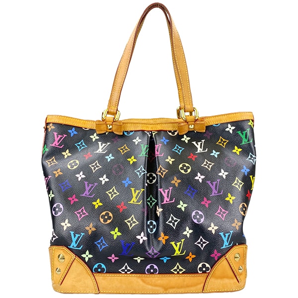 ルイ・ヴィトン モノグラム マルチカラー シャーリーンMM ノワール トートバッグ
