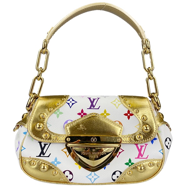 ルイ・ヴィトン モノグラム マルチカラー マリリン オール ブロン ハンドバッグ