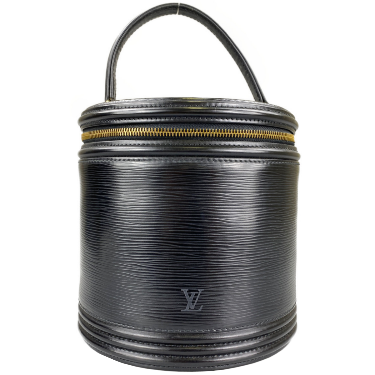 ルイ・ヴィトン エピ カンヌ ノワール バニティハンドバッグ