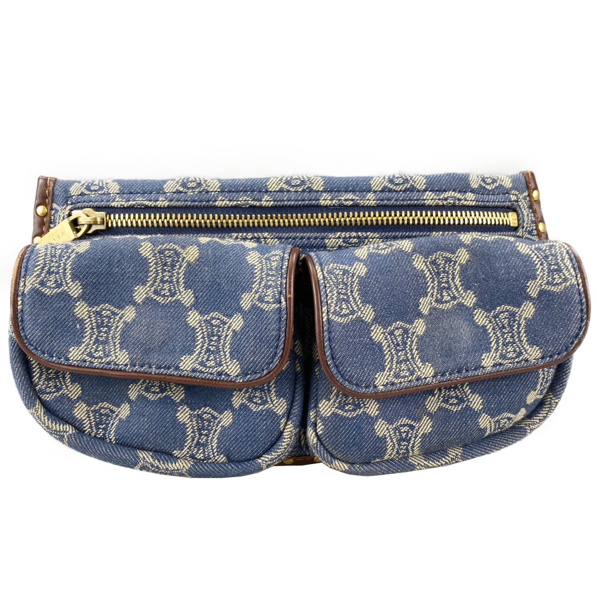 セリーヌ パリマカダム デニム ウエストバッグ