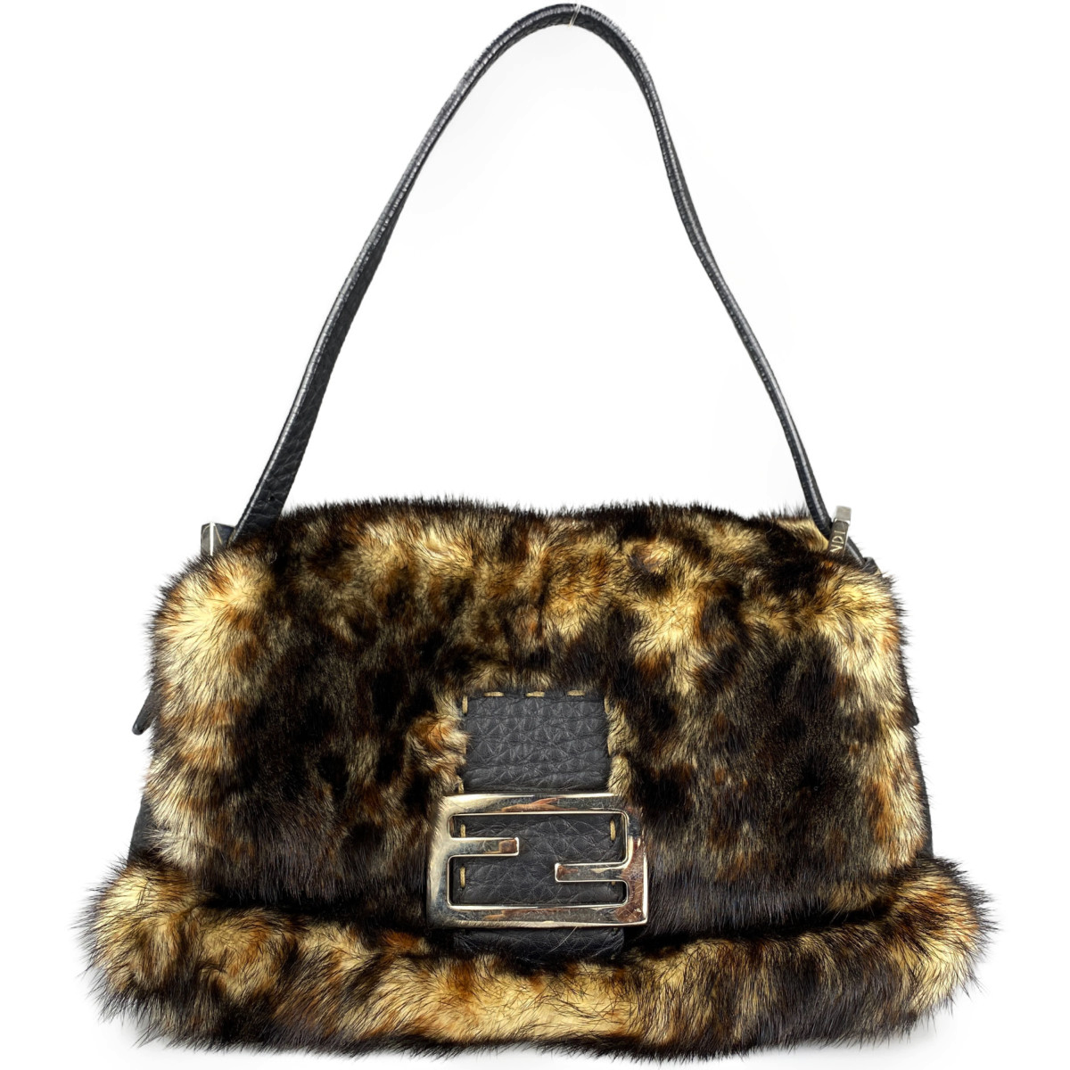 フェンディ マンマバゲット ファー ショルダーバッグ