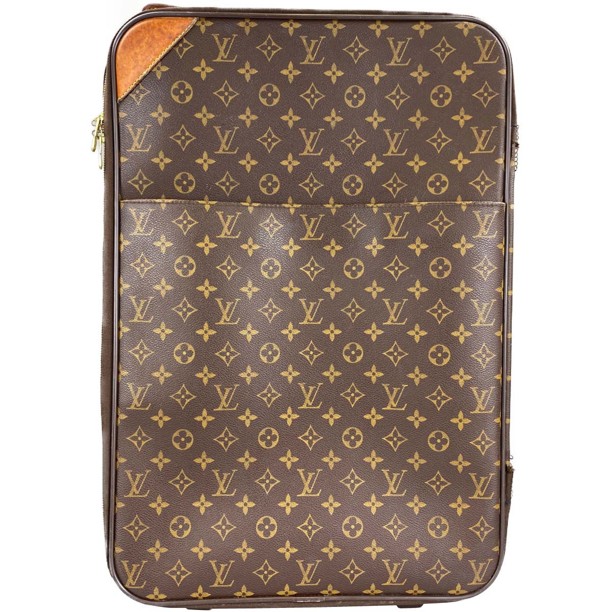 ルイ・ヴィトン モノグラム ぺガス60 ブラウン キャリーバッグ