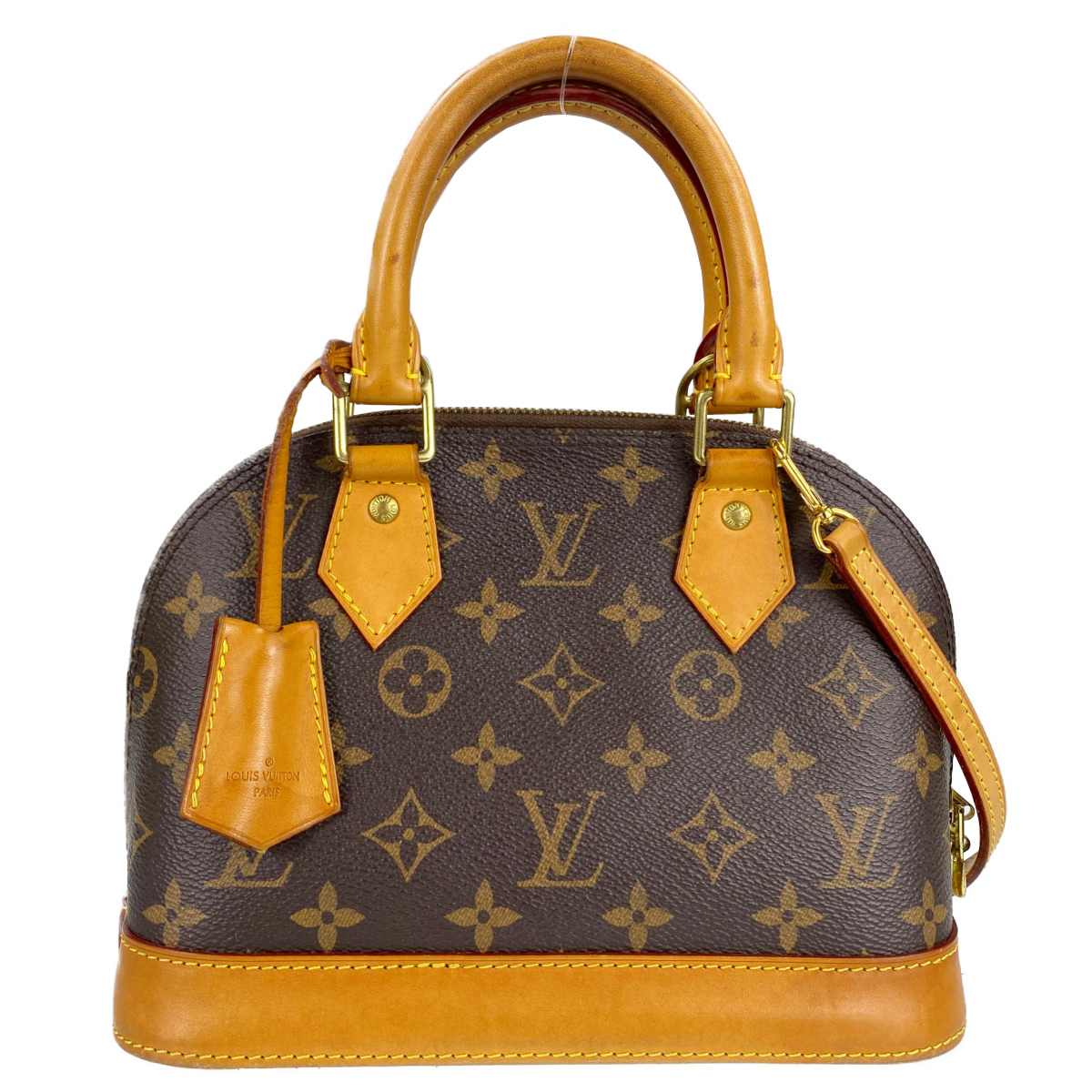 ルイ・ヴィトン モノグラム アルマBB ブラウン 2WAY ハンドバッグ