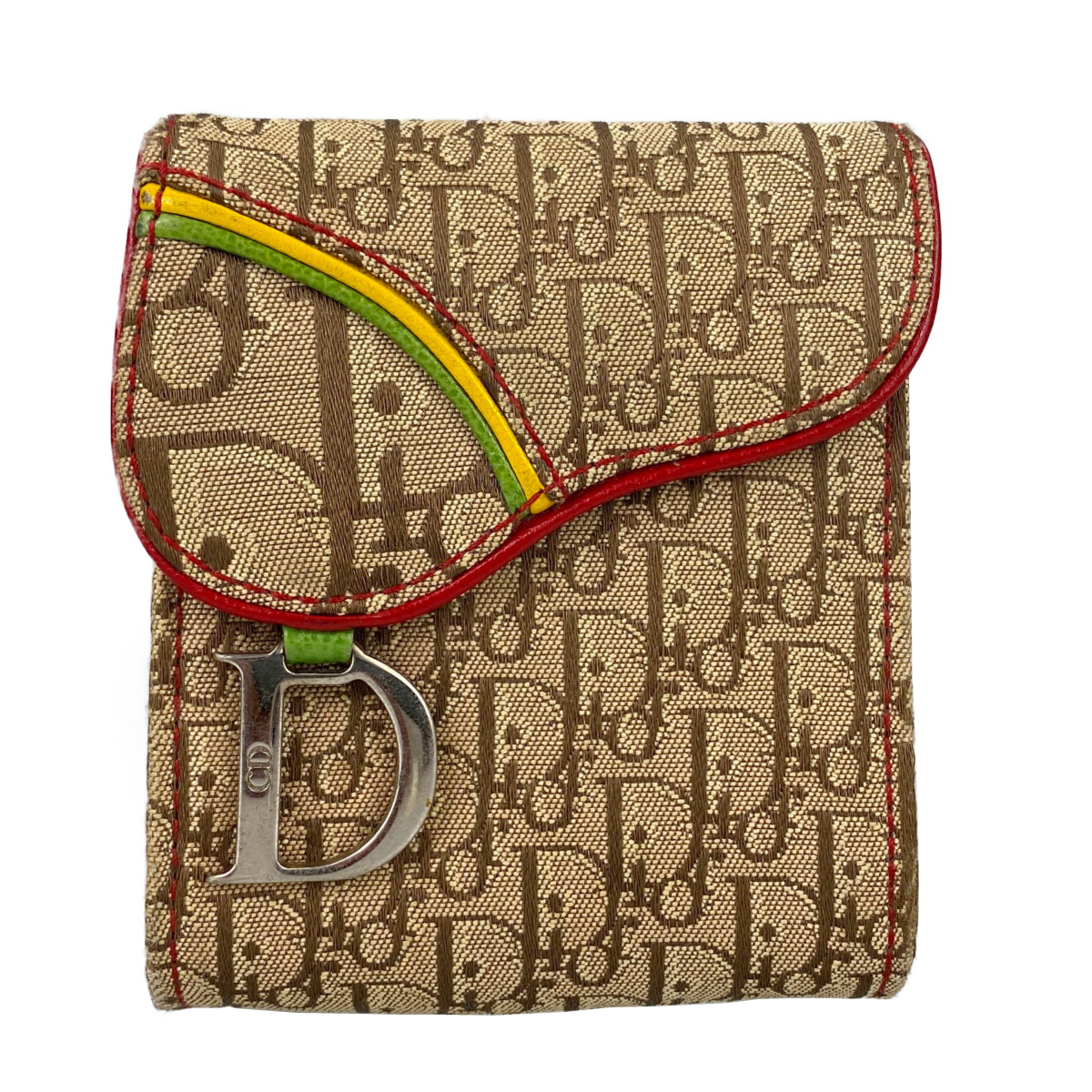 ディオール サドル ラスタカラー シガレットケース