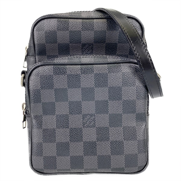 ルイ・ヴィトン ダミエ グラフィット レム ブラック ショルダーバッグ