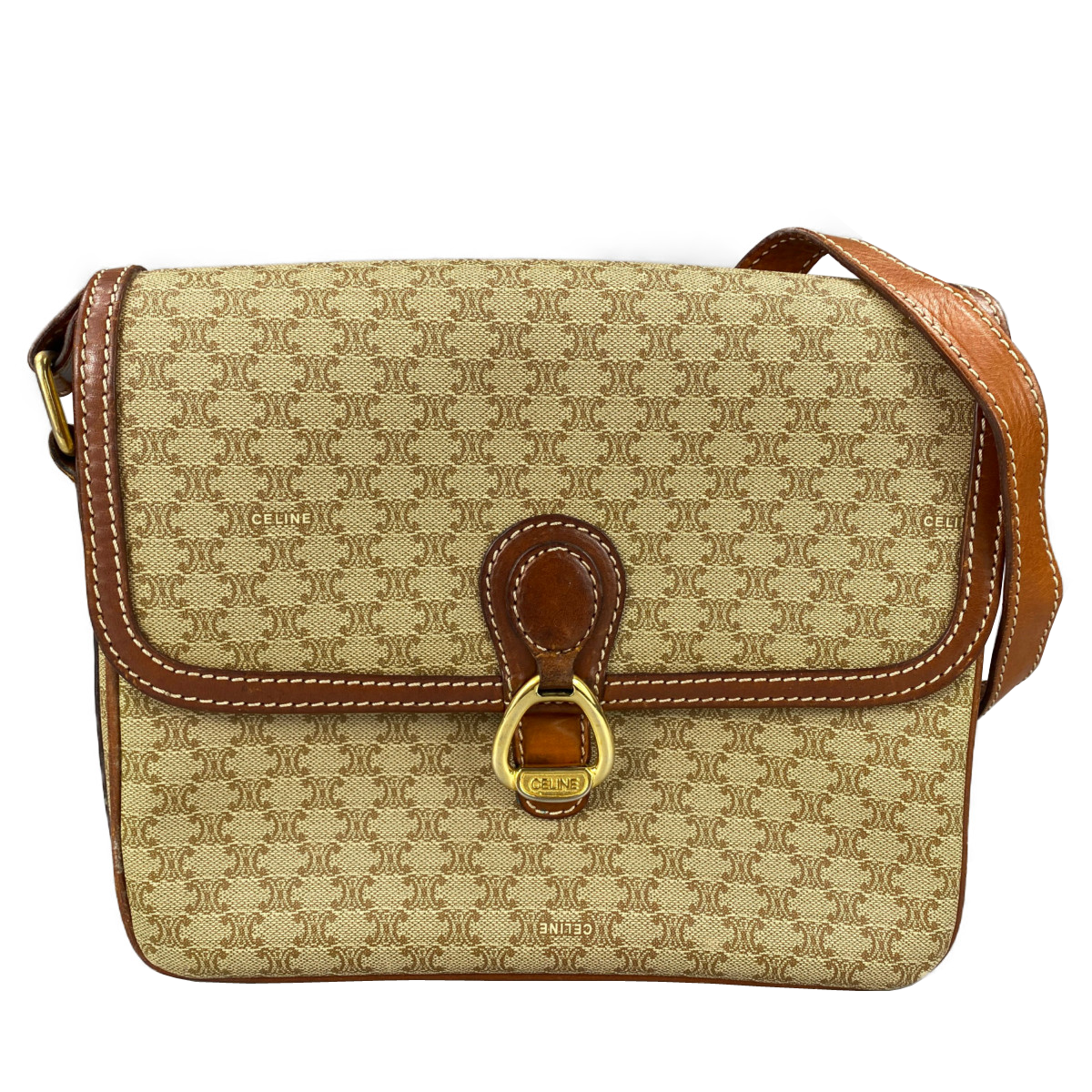 セリーヌ マカダム ショルダーバッグ