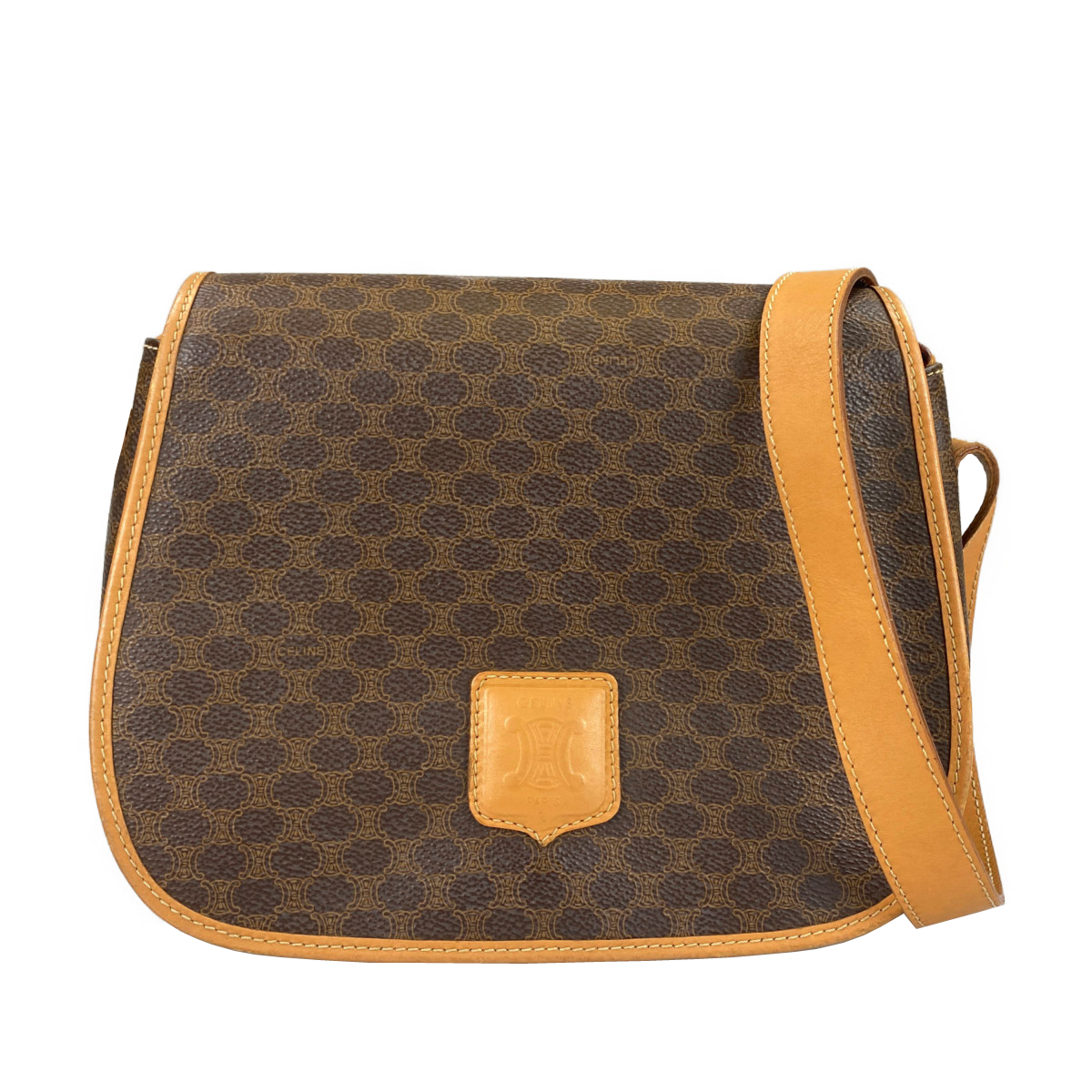 セリーヌ マカダム ショルダーバッグ