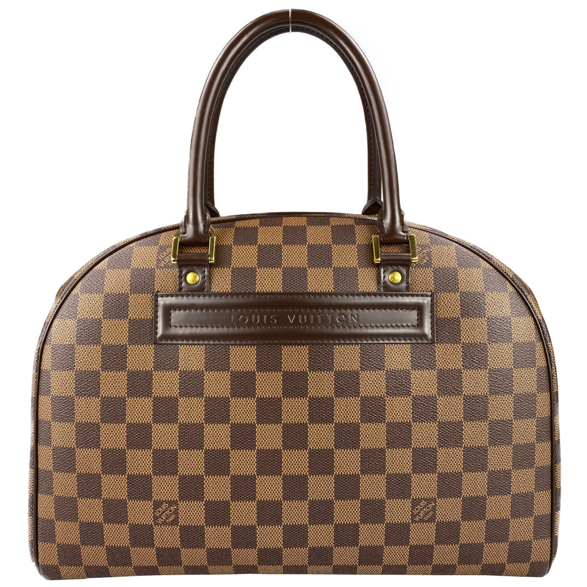 ルイ・ヴィトン ダミエ エベヌ ノリータ ブラウン ハンドバッグ