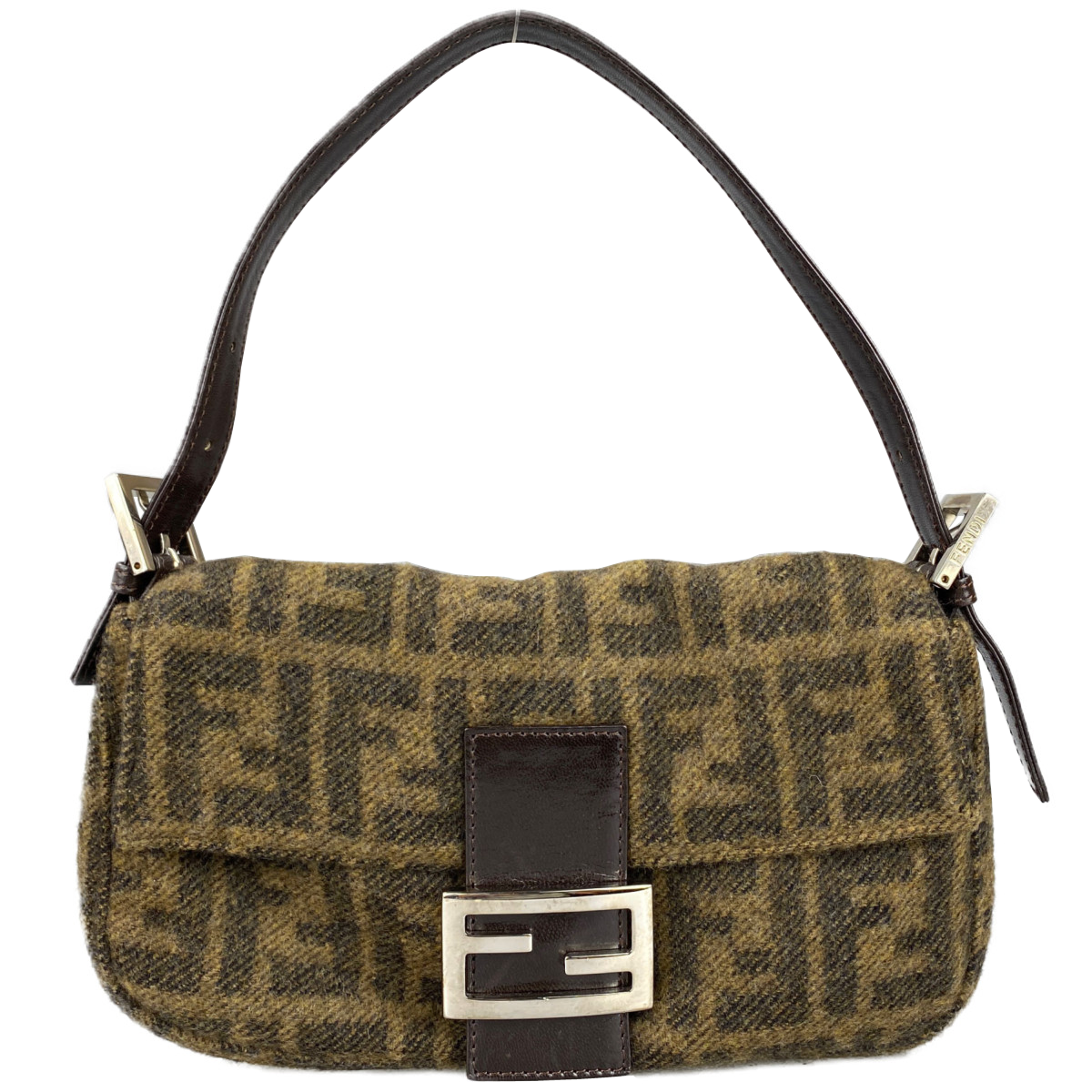 フェンディ マンマバゲット ズッカ ショルダーバッグ