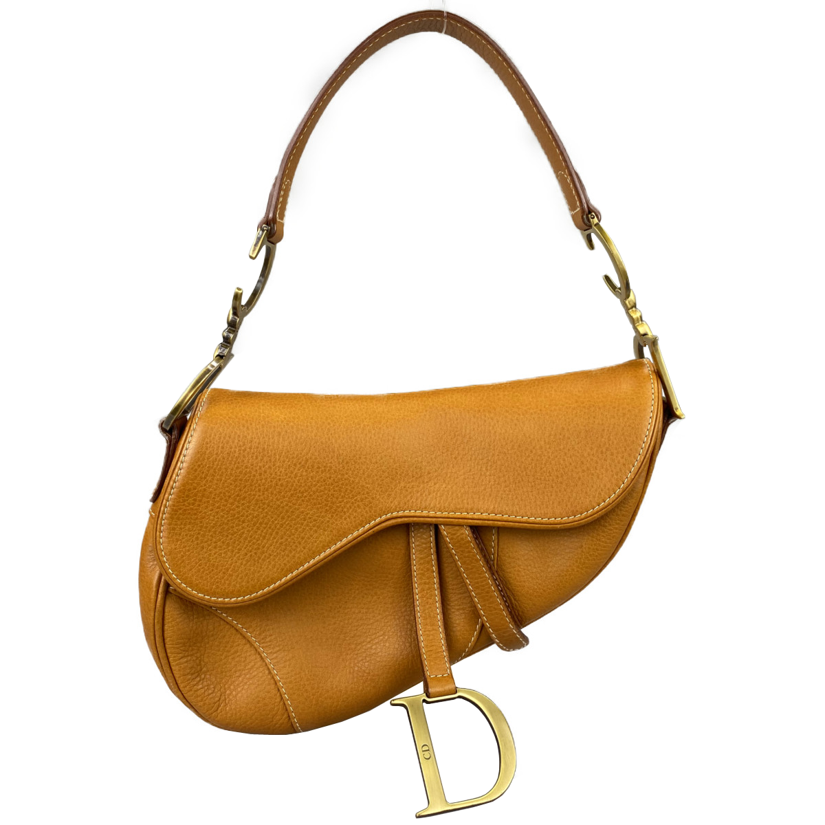 ディオール サドルバッグ レザー ハンドバッグ