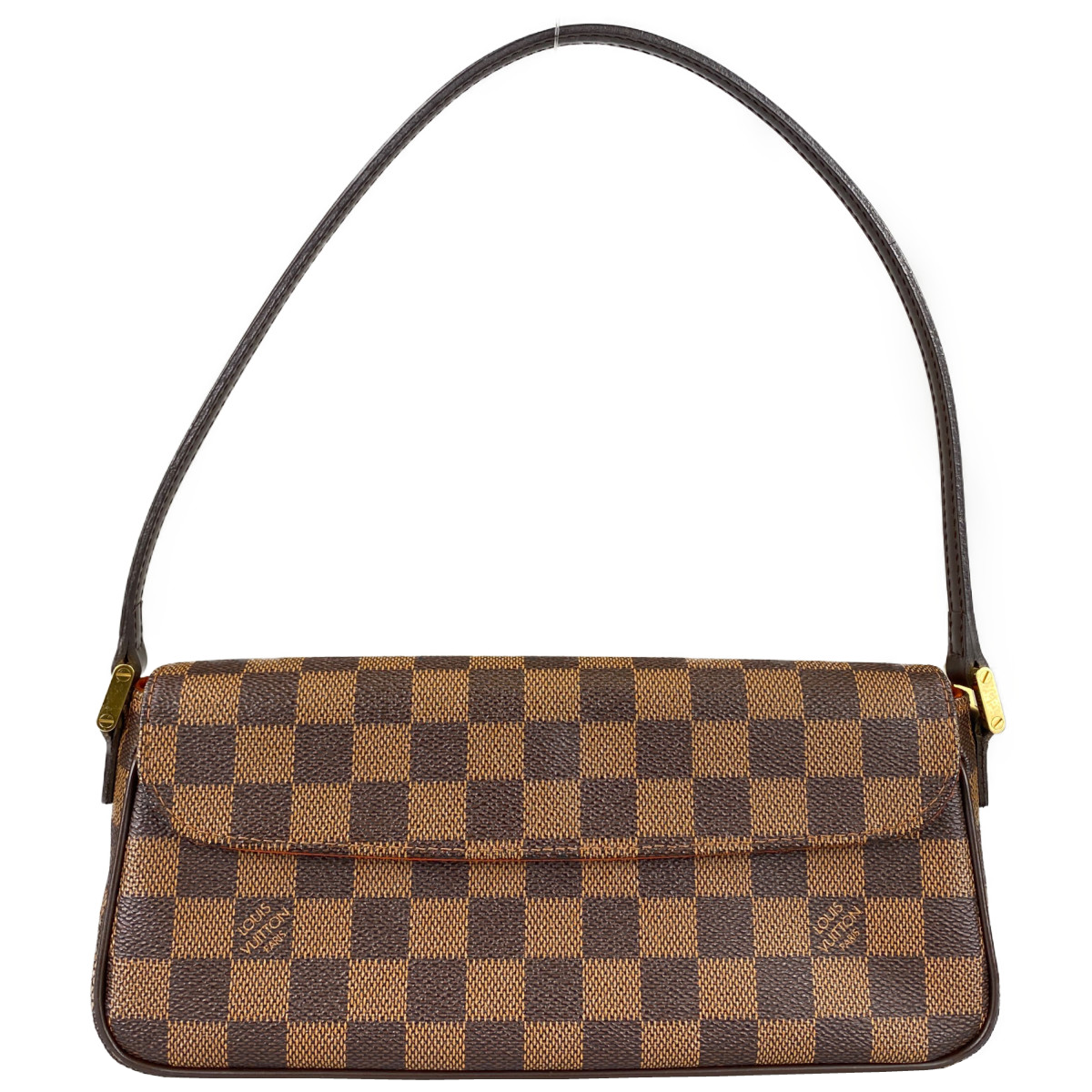 ルイ・ヴィトン ダミエ エベヌ レコレータ― ブラウン ショルダーバッグ