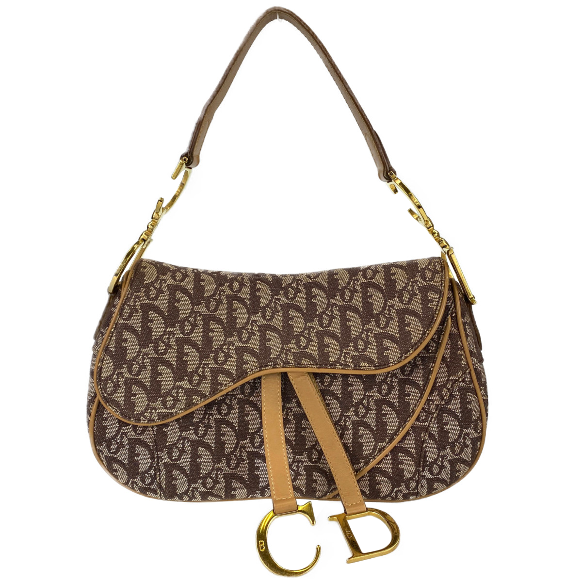 ディオール ダブルサドルバッグ トロッター ハンドバッグ