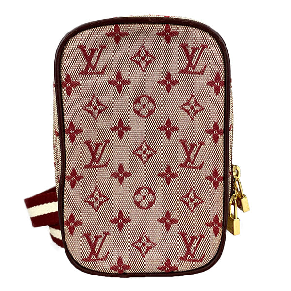 ルイ・ヴィトン モノグラムミニ ウス ディジタル レッド ポーチ