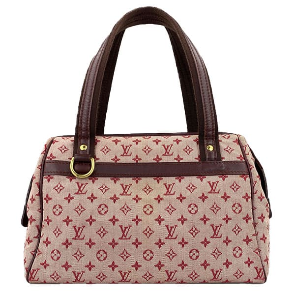 ルイ・ヴィトン モノグラムミニ ジョセフィーヌPM レッド ハンドバッグ