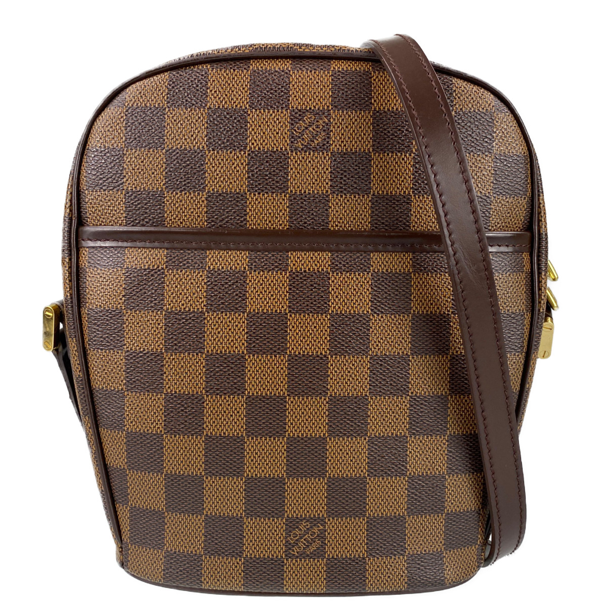 ルイ・ヴィトン ダミエ エベヌ イパネマPM ブラウン ショルダーバッグ