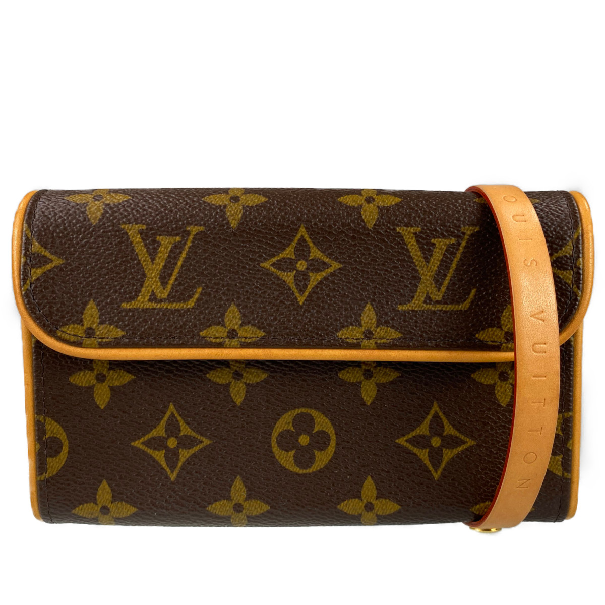 ルイ・ヴィトン モノグラム ポシェット フロランティーヌ ブラウン ウエストバッグ