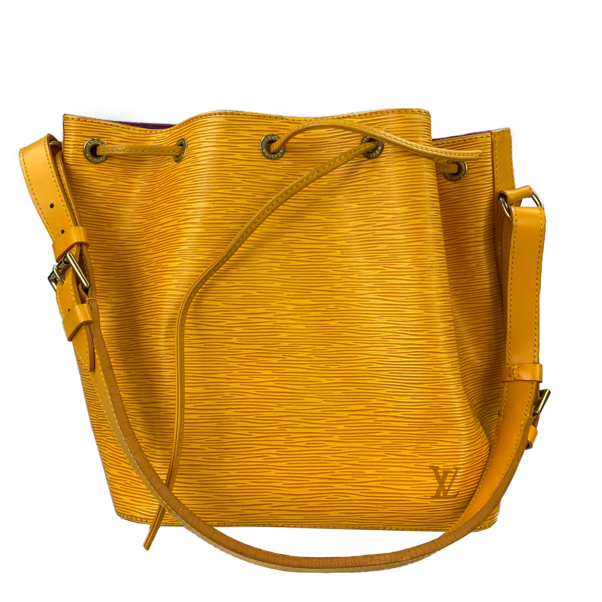ルイ・ヴィトン エピ プチノエ タッシリイエロー ショルダーバッグ