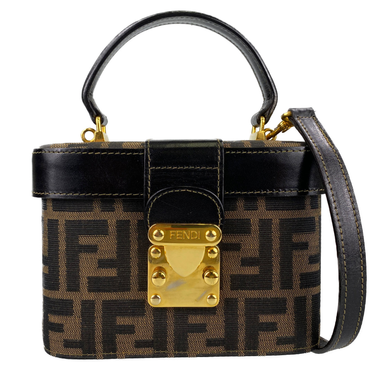 フェンディ ズッカ 2way ハンドバッグ