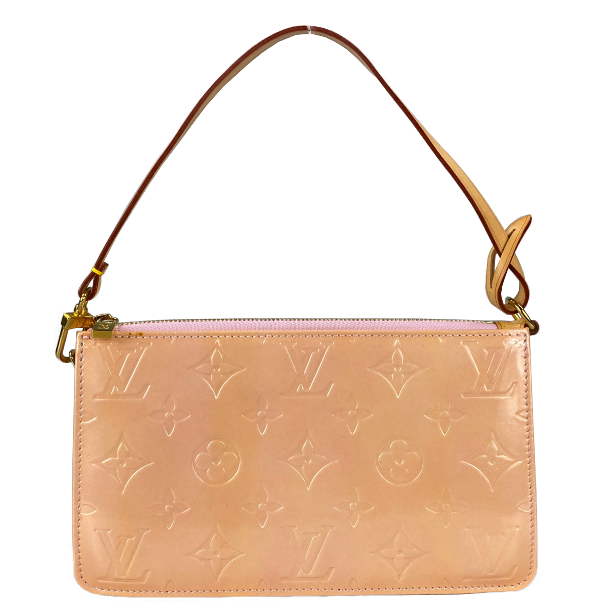 ルイ・ヴィトン モノグラム ヴェルニ レキシントン ベージュ アクセサリーポーチ