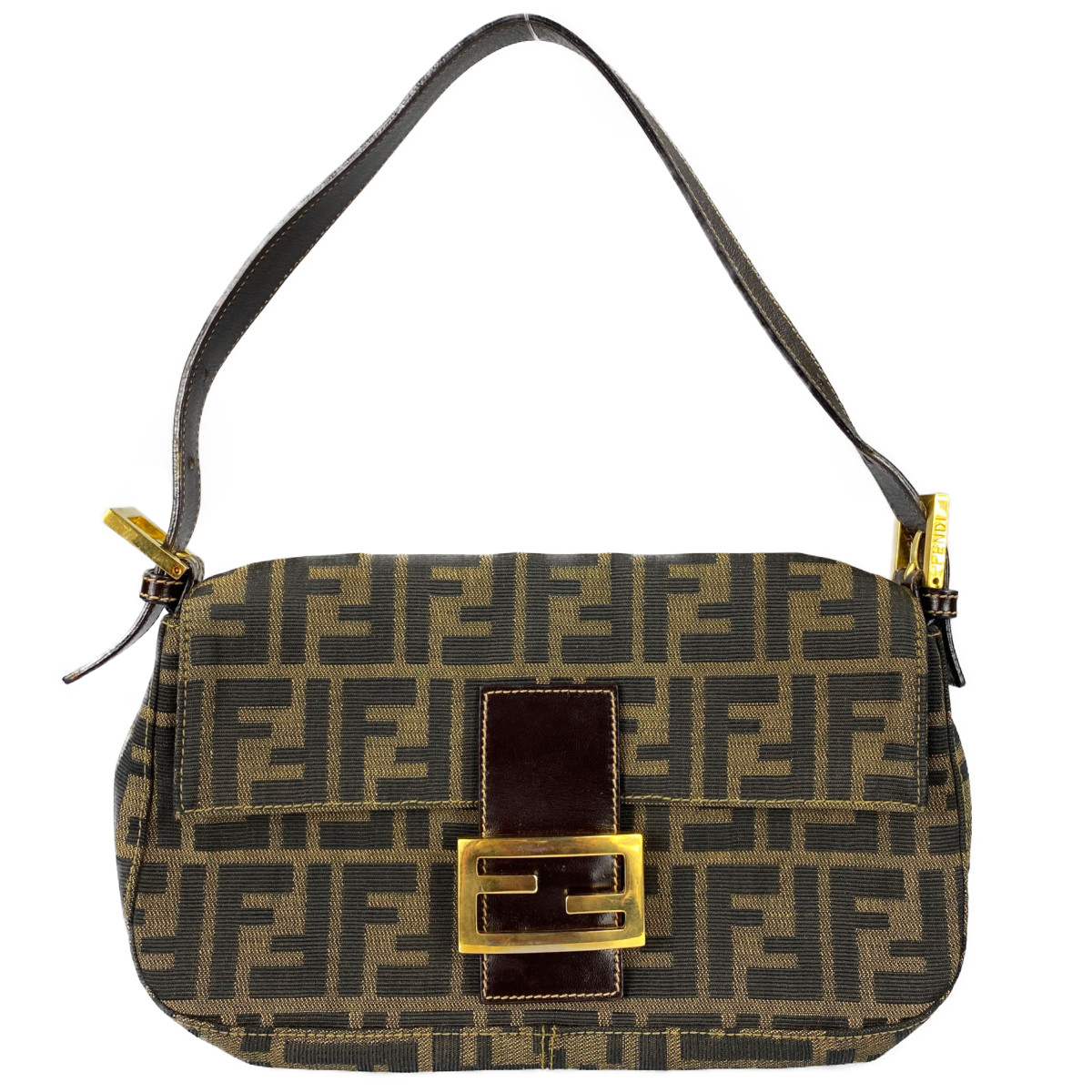 フェンディ マンマバゲット ズッカ ショルダーバッグ