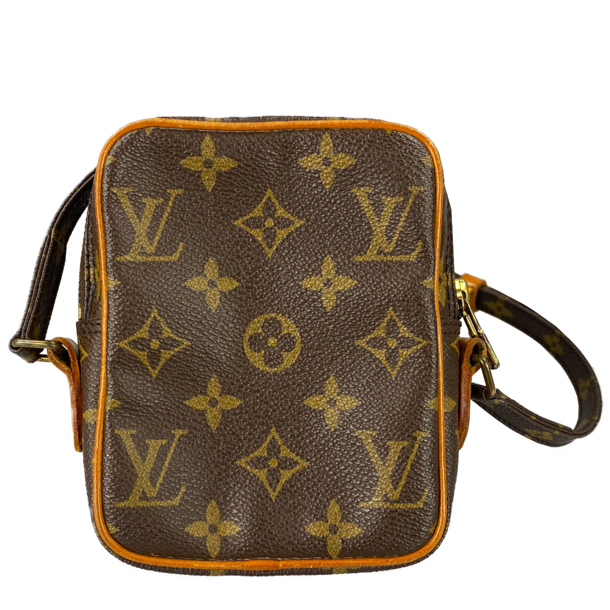 ルイ・ヴィトン モノグラム ミニ ダヌーブ ブラウン ショルダーバッグ