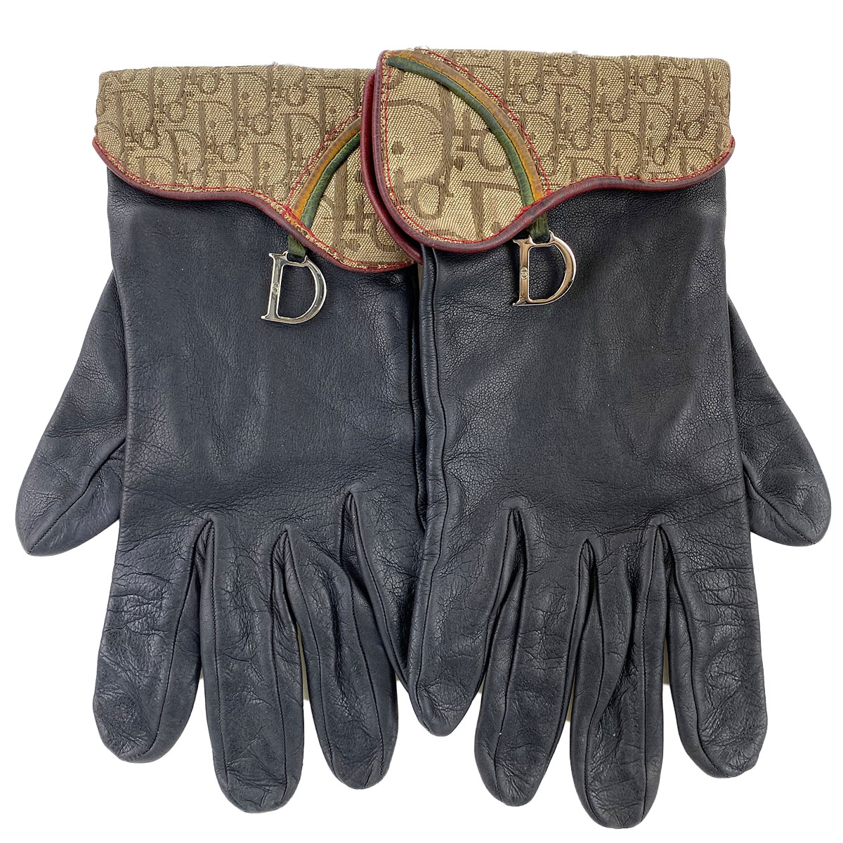 ディオール サドル ラスタカラー 手袋