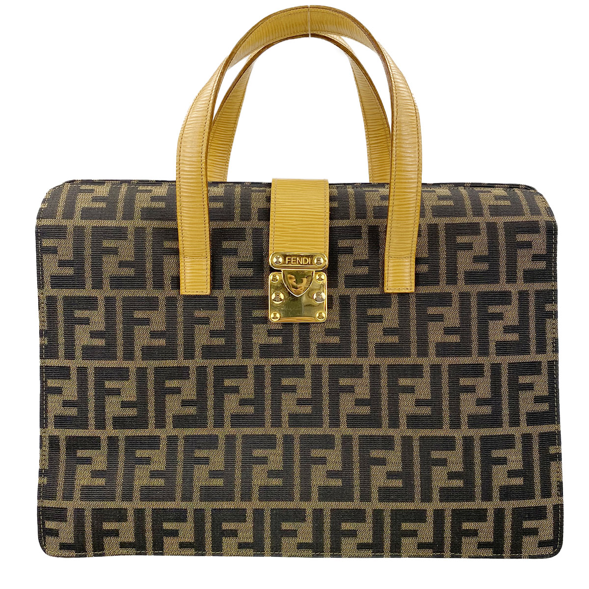 フェンディ ズッカ ハンドバッグ