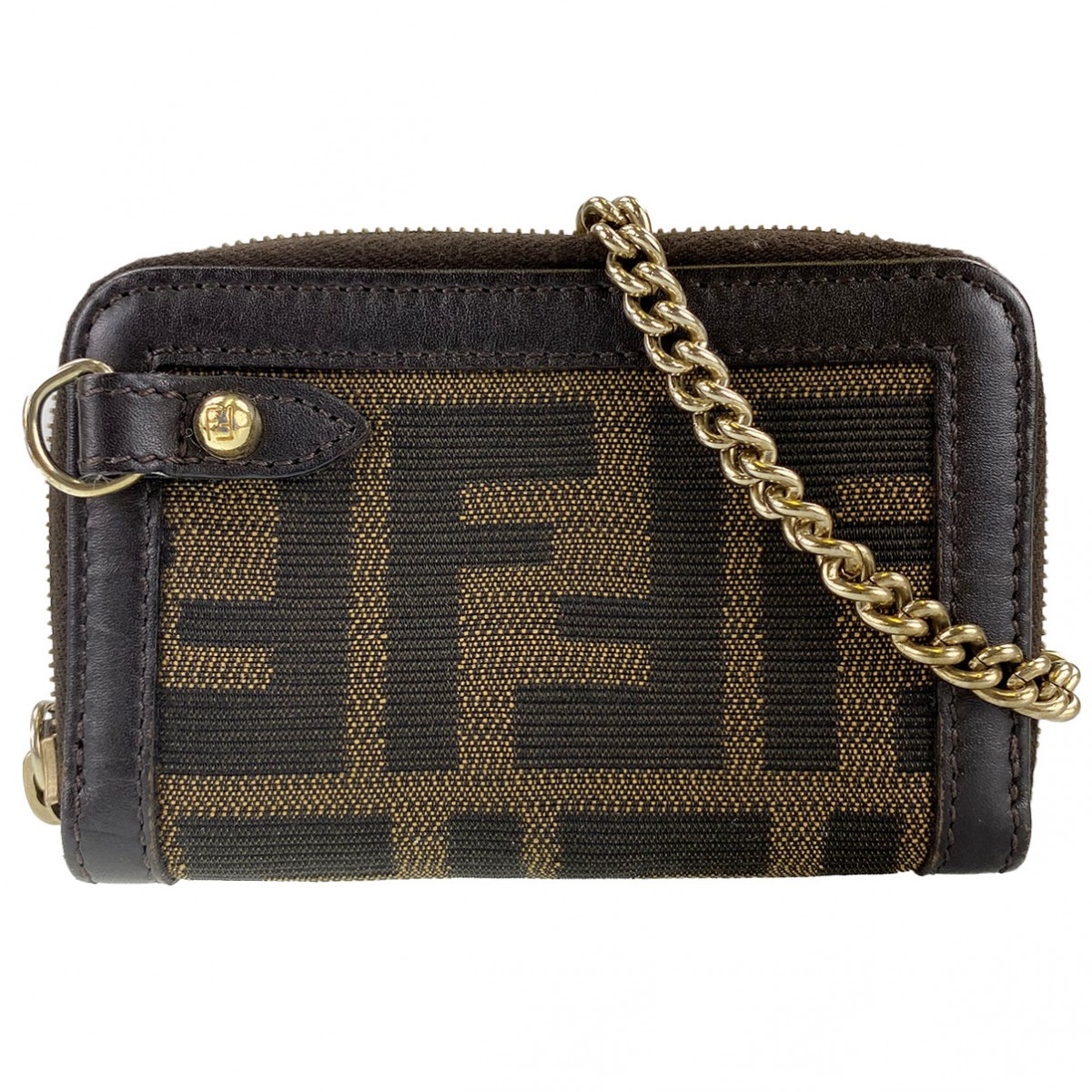 フェンディ ズッカ チェーン コインケース