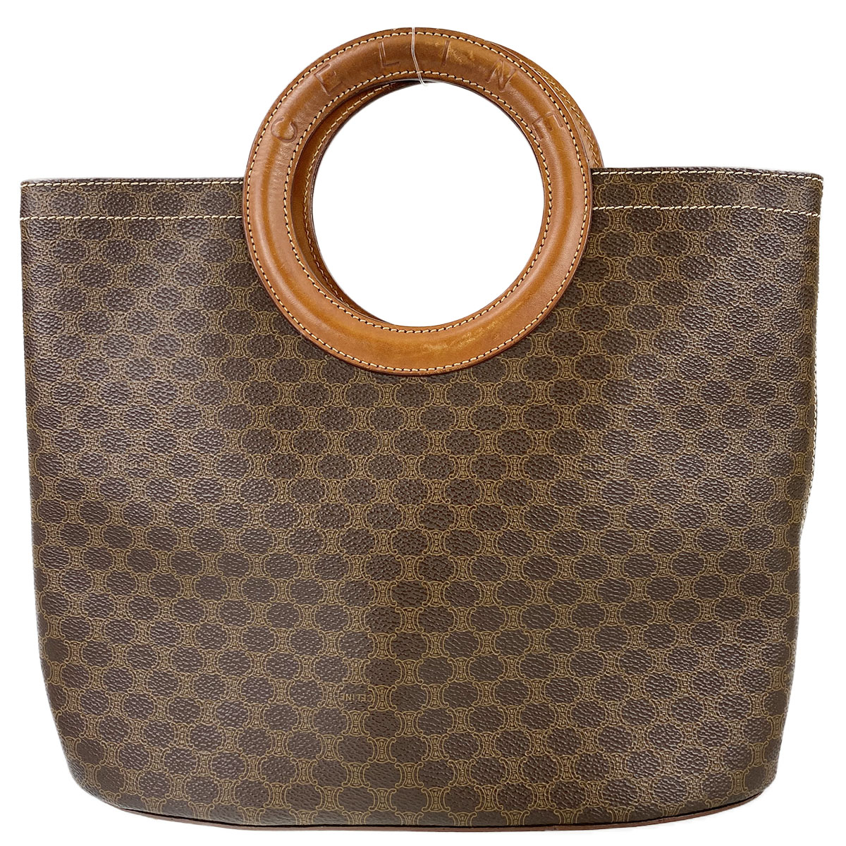 セリーヌ マカダム サークル ハンドバッグ