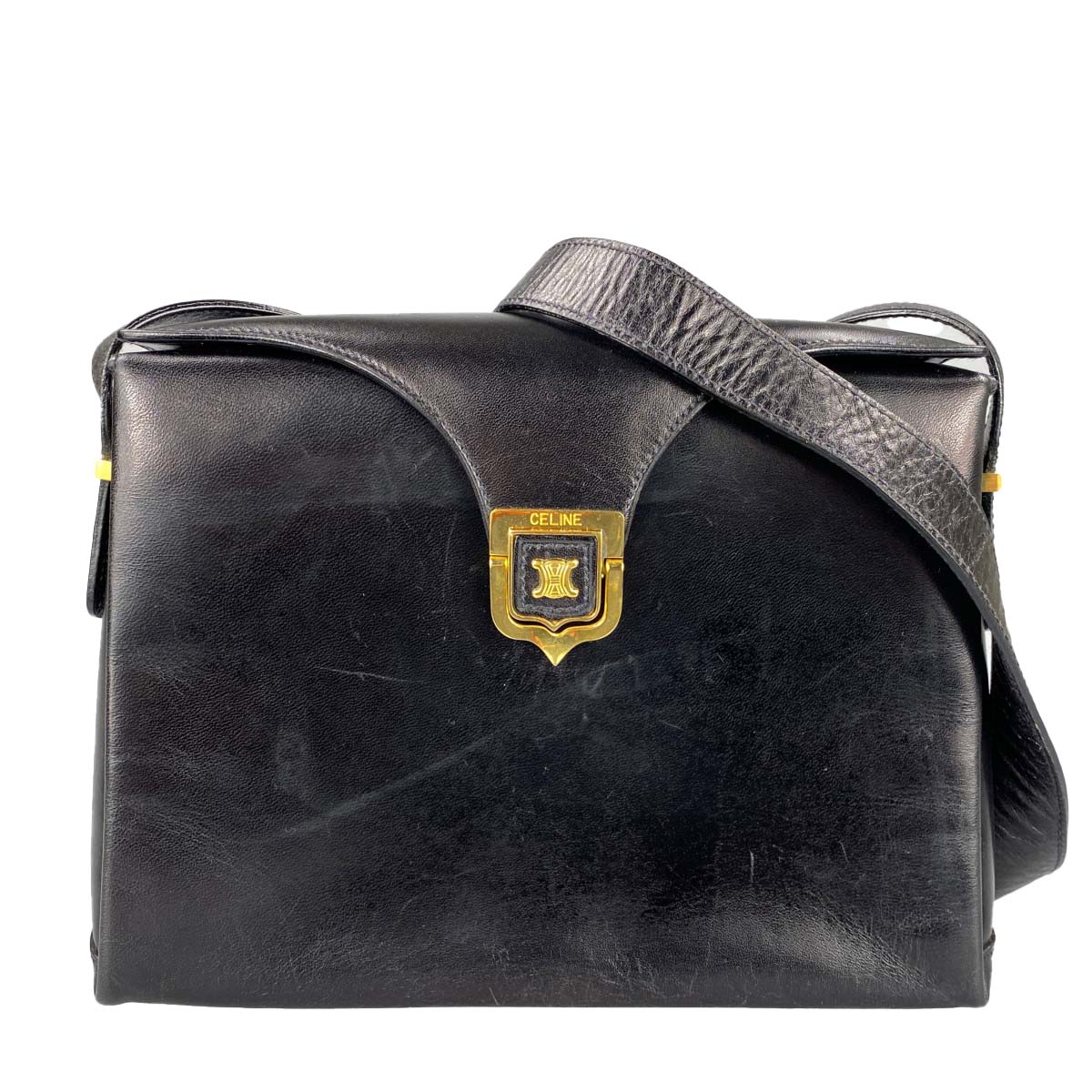 セリーヌ ブラゾン ショルダーバッグ