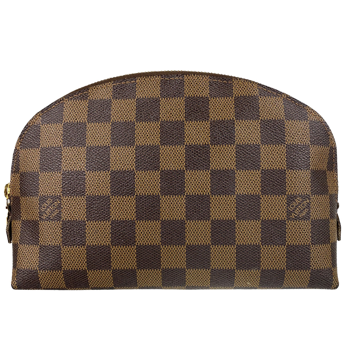 ルイ・ヴィトン ダミエ エベヌ トゥルース トワレット25 ブラウン ポーチ