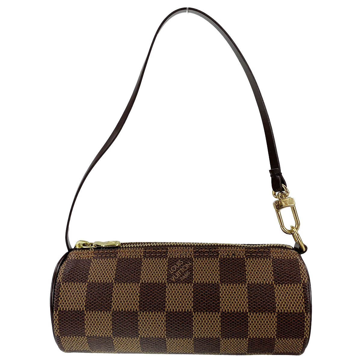 ルイ・ヴィトン ダミエ エベヌ パピヨン 付属品 ブラウン ポーチ