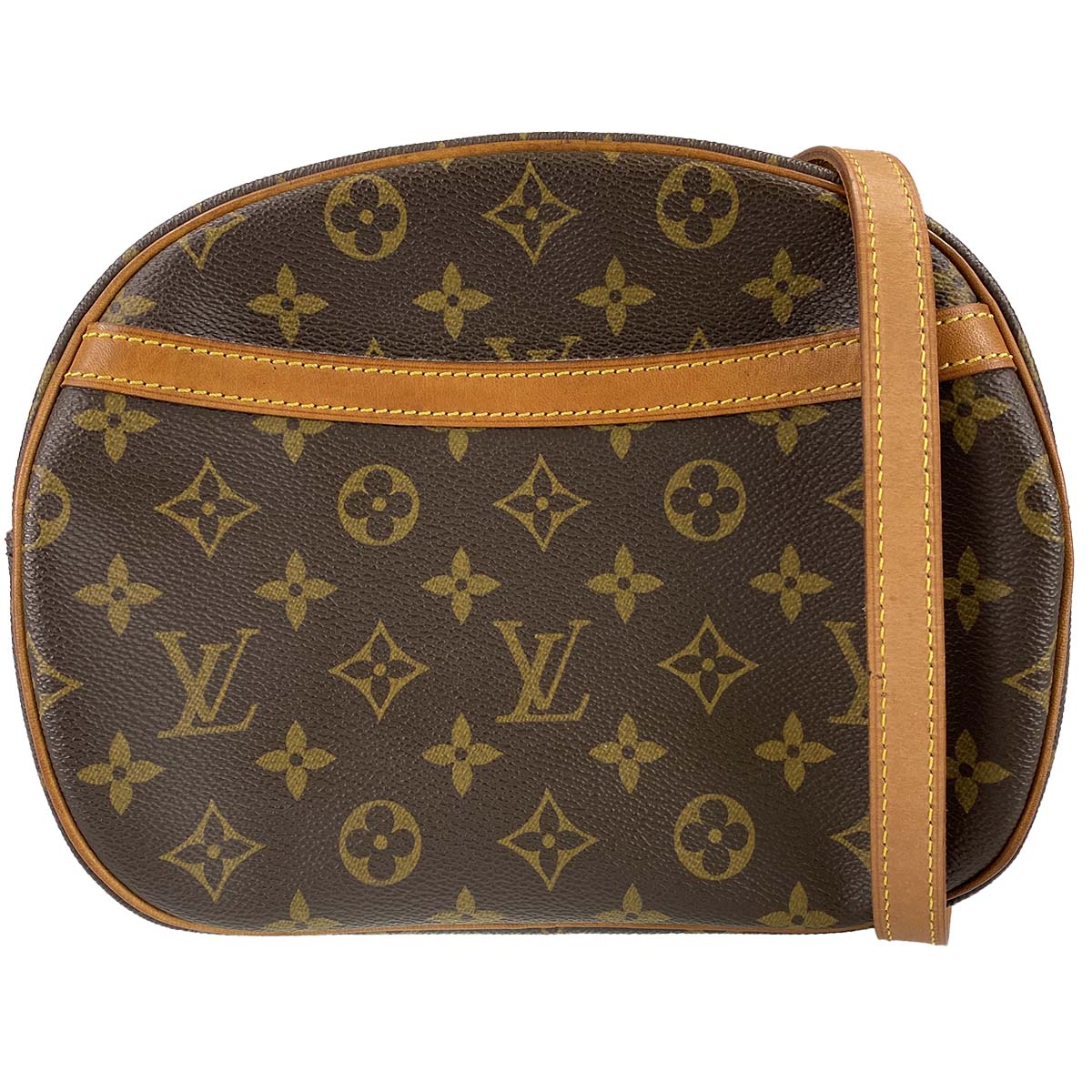 ルイ・ヴィトン モノグラム ブロワ ブラウン ショルダーバッグ