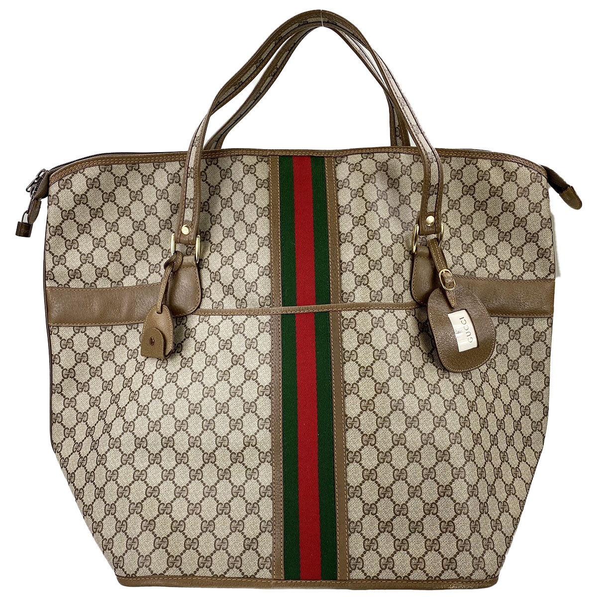 グッチ オールドグッチ シェリーライン トートバッグ