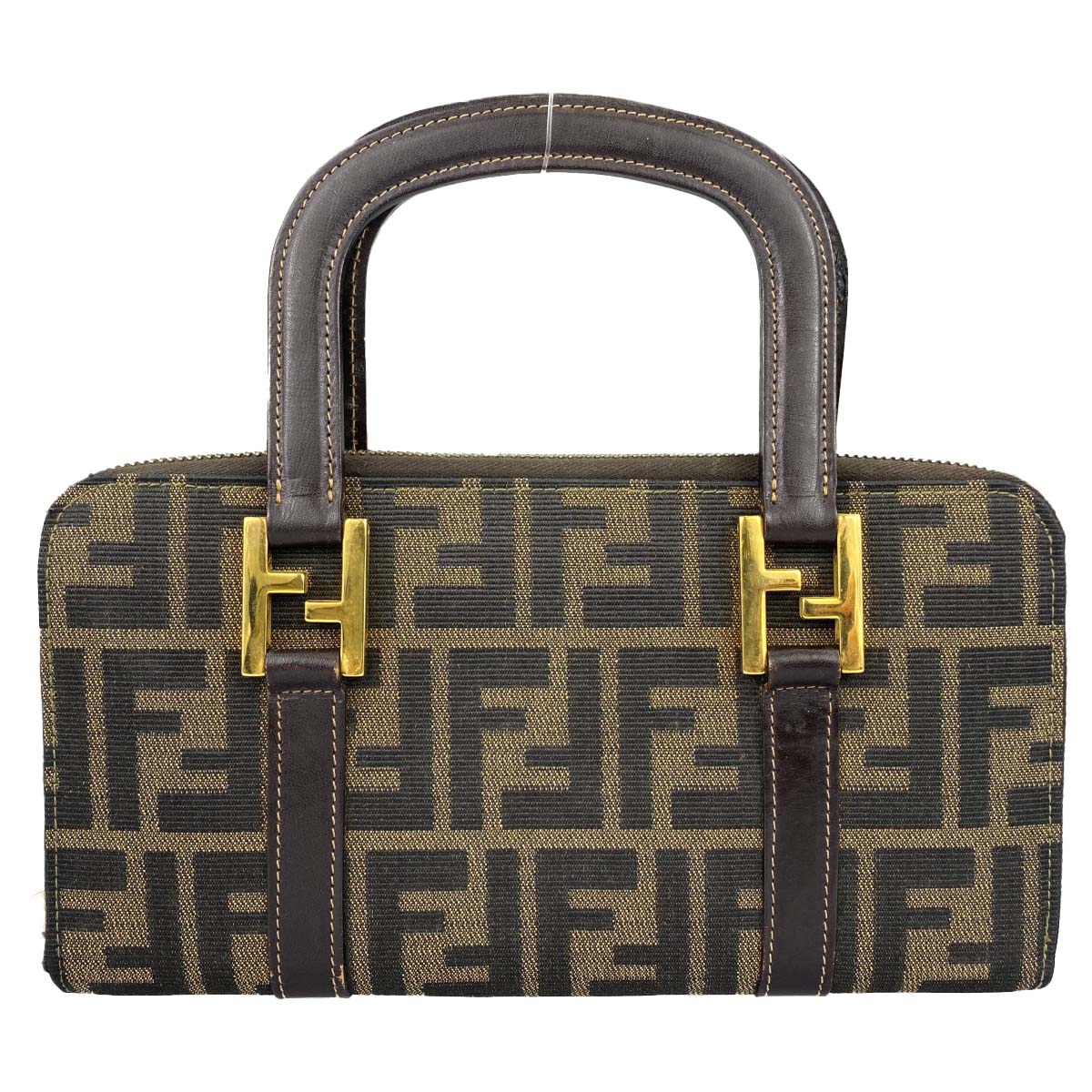 フェンディ ズッカ ハンドバッグ 