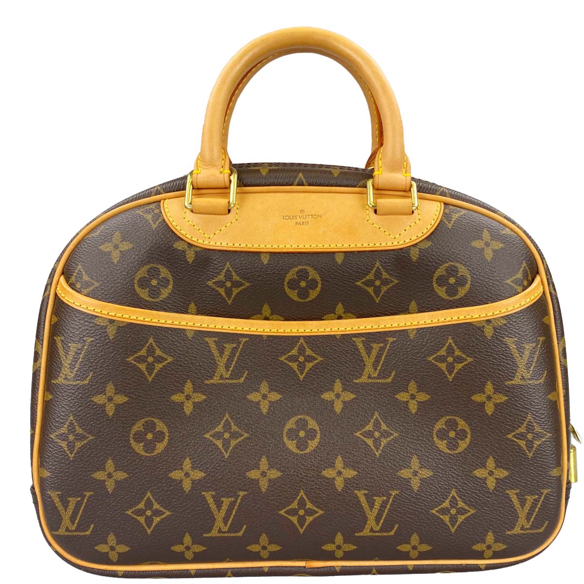 ルイ・ヴィトン モノグラム トゥルーヴィル ブラウン ハンドバッグ